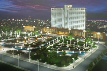 廣場照明裝飾應用